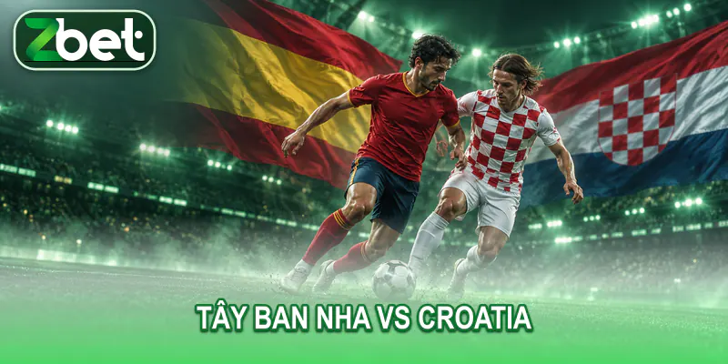 Hai tiền vệ trưởng thành đối đầu trong trận Tây Ban Nha và Croatia